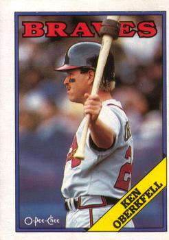 1988 O-Pee-Chee Baseball Cards 067      Ken Oberkfell
